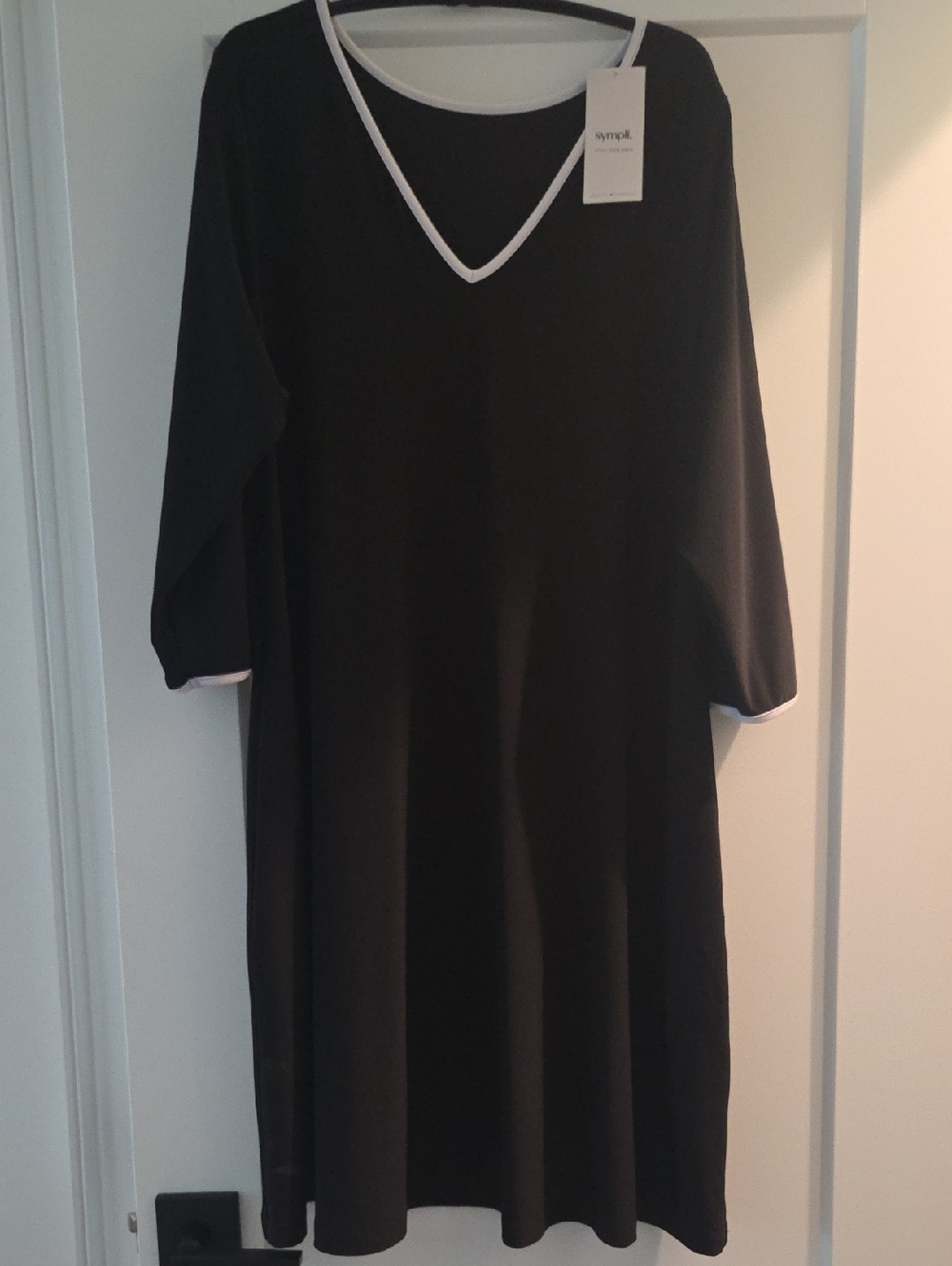 Sympli Tipped Reversible Trapeze Dress